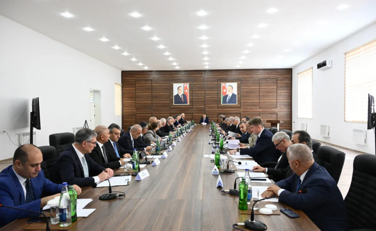 Координационный штаб провел заседание в Агдере