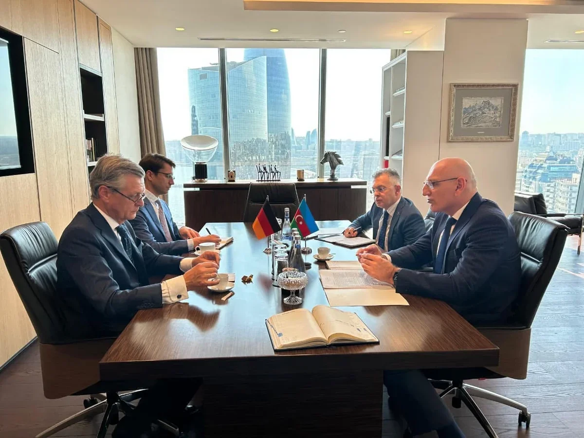 Elchin Amirbayov, German ambassador discuss bilateral ties