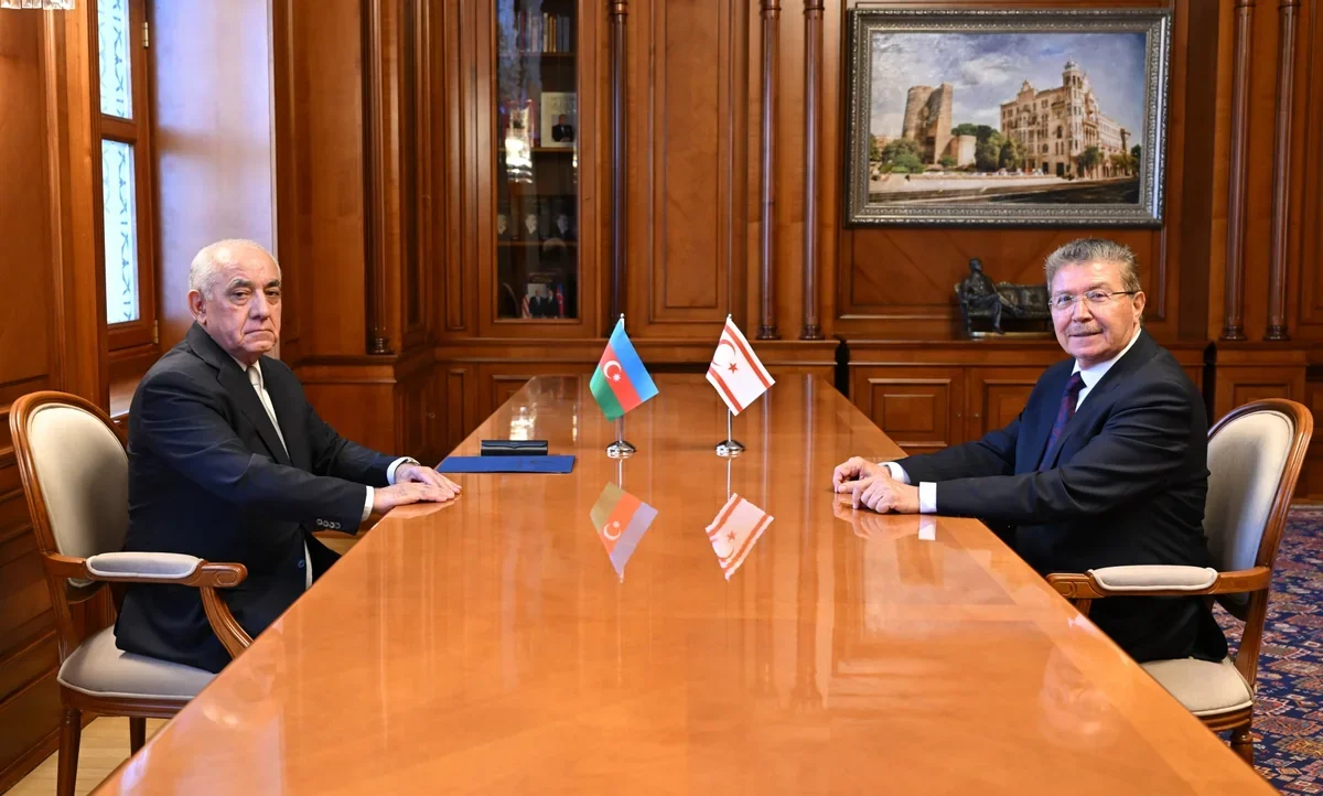 Prime Minister Ali Asadov meets with Northern Cyprus official