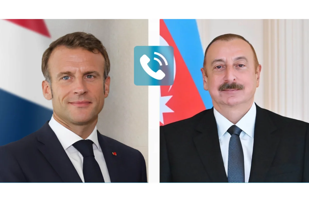 Emmanuel Makron İlham Əliyevə zəng edib