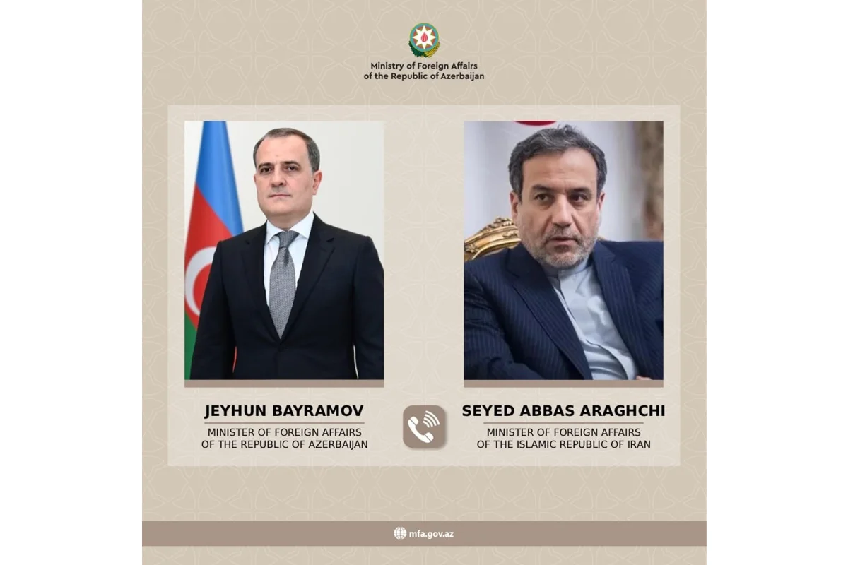 Araghchi calls Jeyhun Bayramov over drone incident