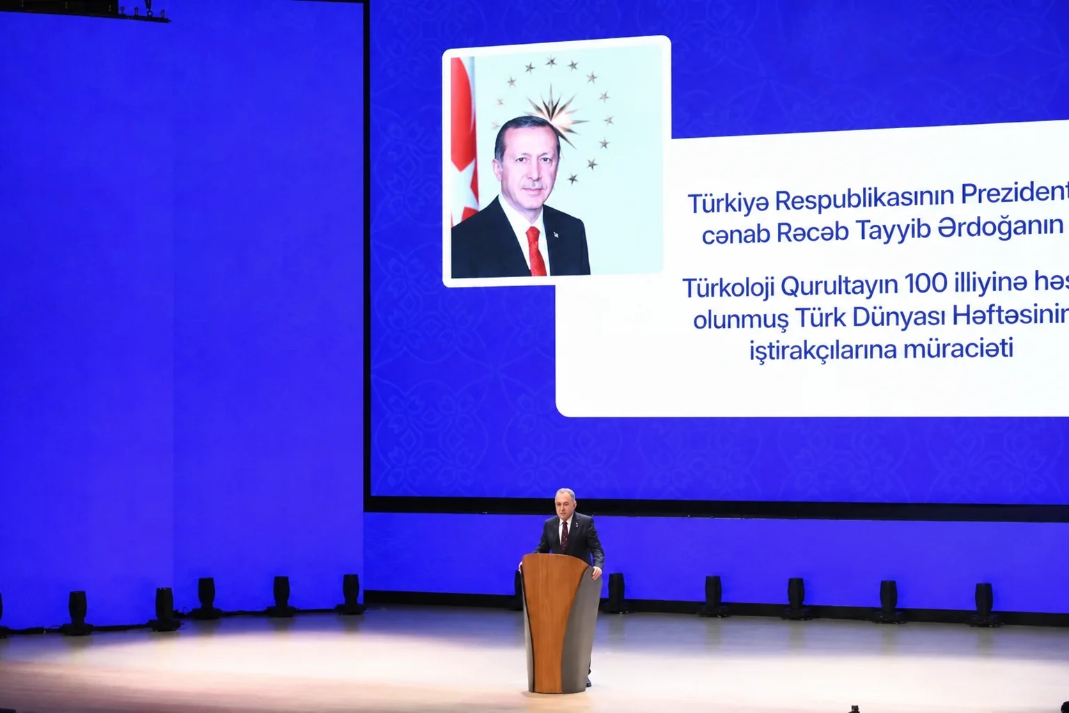 Ərdoğan: Tarixi yubileyin Bakıda qeydi böyük əhəmiyyət daşıyır