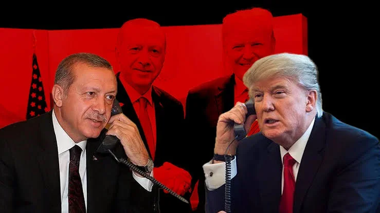 Erdogan and US President Trump hold telephone conversation