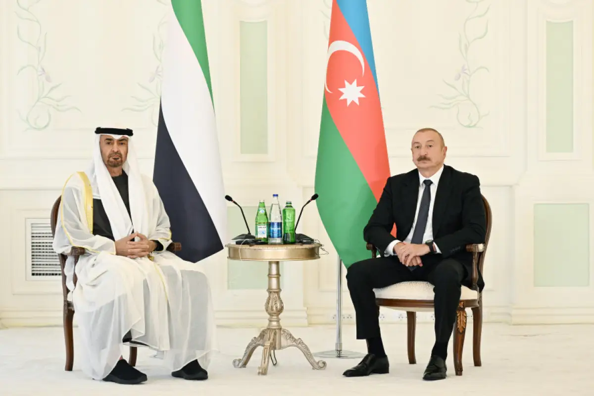 Azərbaycan və BƏƏ prezidentlərinin geniş tərkibdə görüşü olub - YENİLƏNİB
