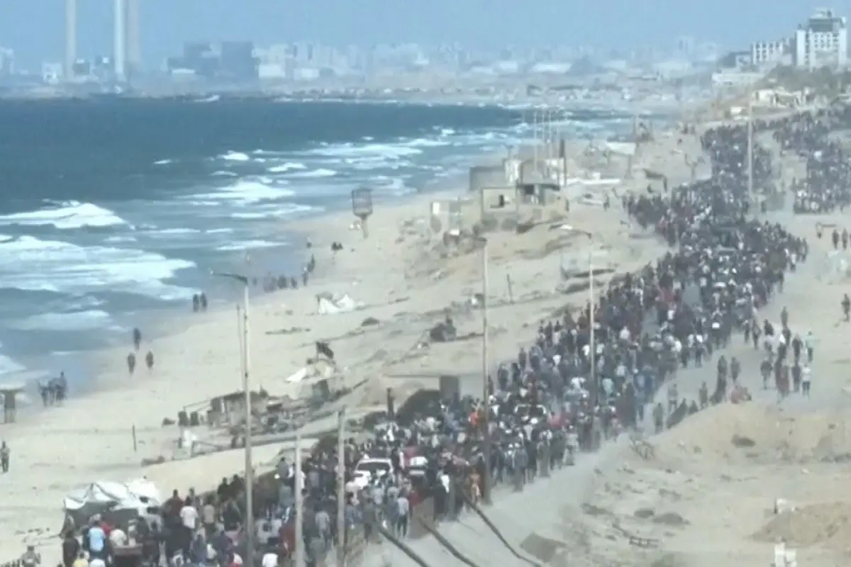 Atəşkəsdən sonra fələstinlilər Qəzzaya qayıdır