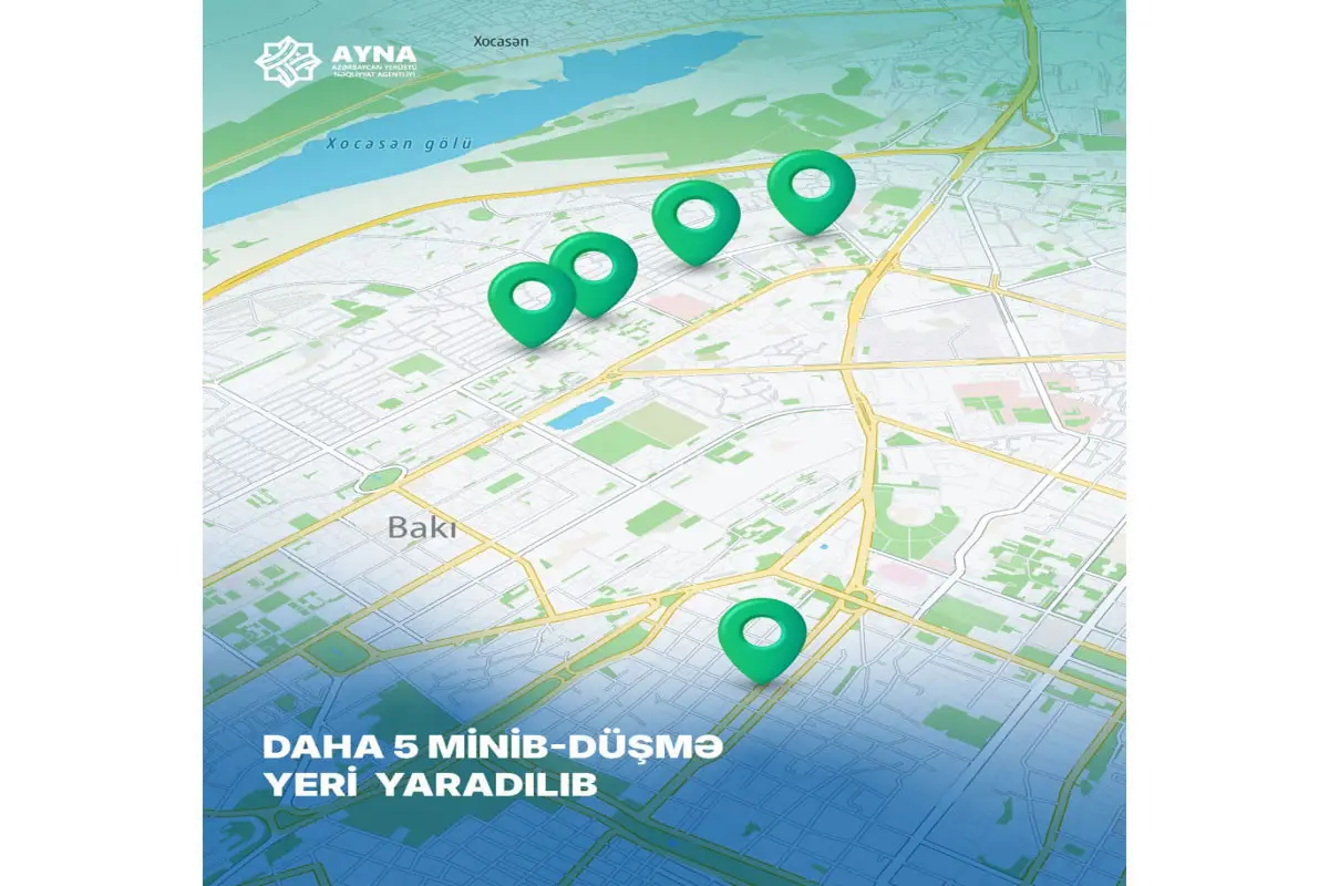 Yasamal rayonunda 5 ünvanda minib-düşmə yeri yaradılıb