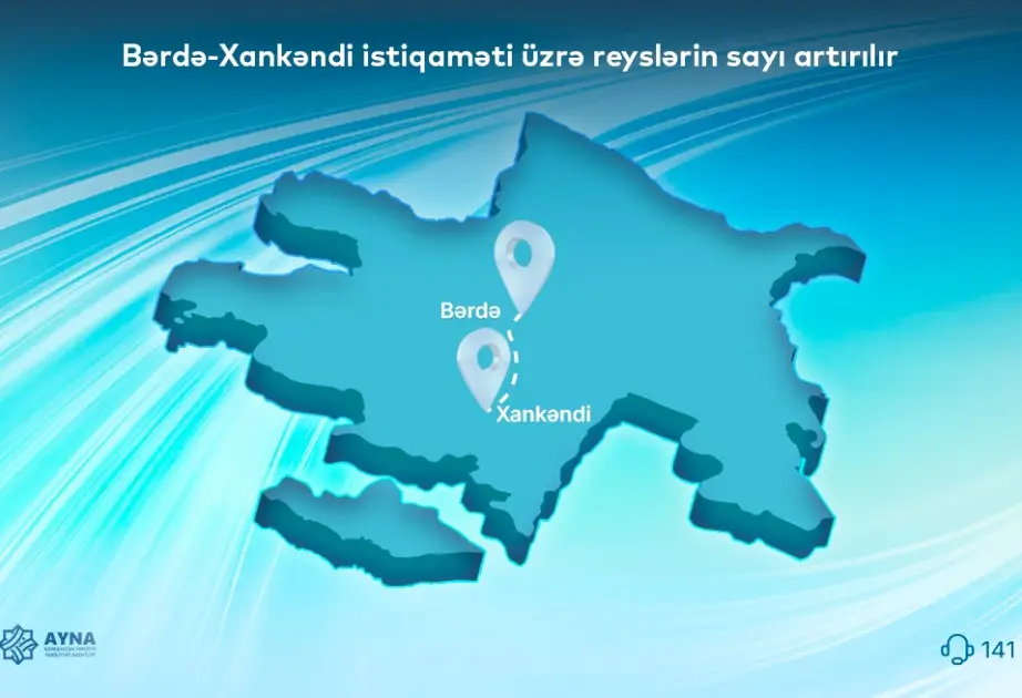 Bərdə-Xankəndi istiqaməti üzrə avtobus reyslərinin sayı artırılır