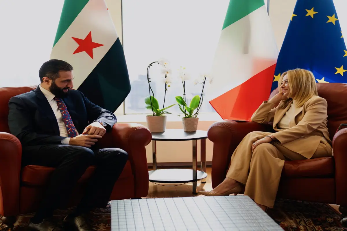 Meloni və Şaraa ABŞ-da görüşüb