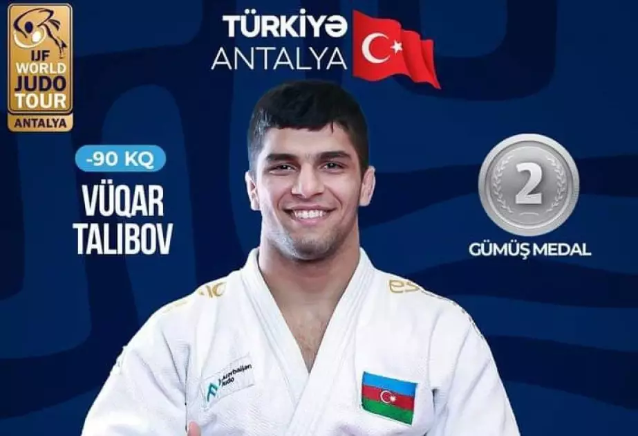 Daha bir Azərbaycan cüdoçusu gümüş medala yiyələnib