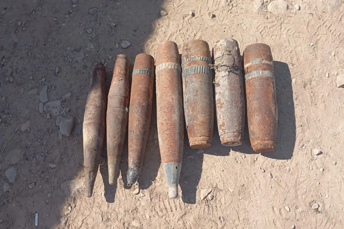 Babək və Ordubad rayonlarında xeyli hərbi sursat aşkarlanıb - FOTO