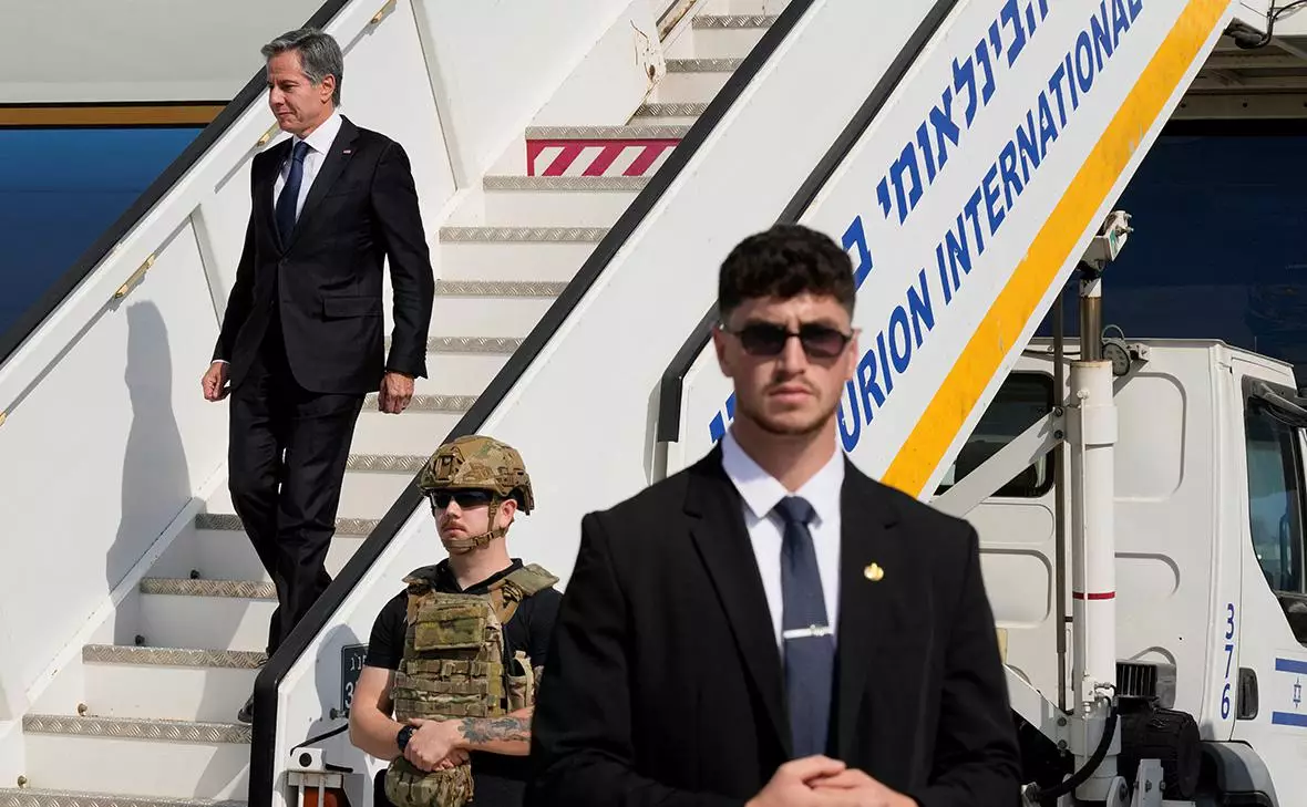 Blinken İsrailə səfər edib