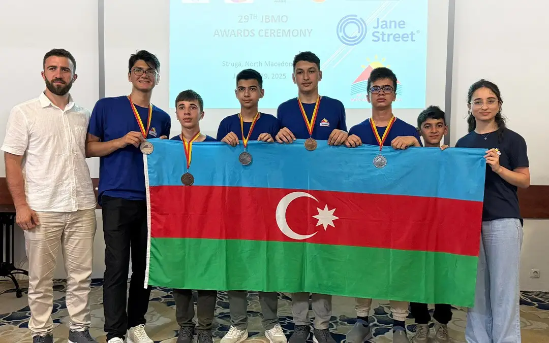 Yeniyetmələrin Balkan Riyaziyyat Olimpiadasında məktəblilərimiz uğur qazanıb