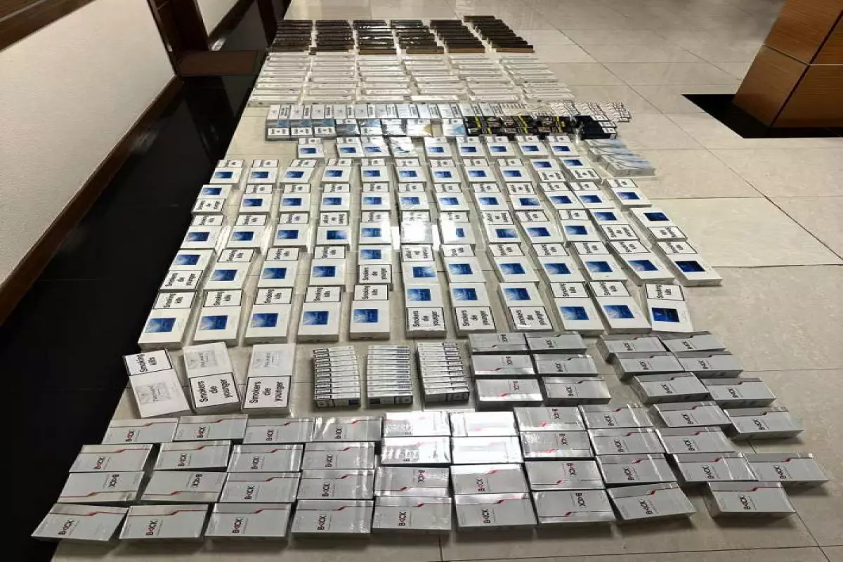 Külli miqdarda aksiz markası olmayan siqaretlər aşkar edilib