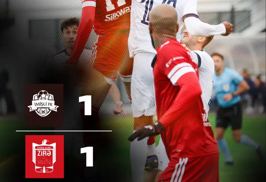 “Zirə” “İmişli” ilə oyunda xal itirib