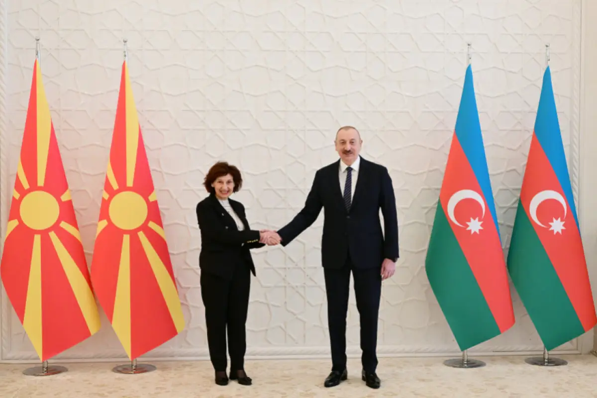 Azərbaycan dövlət başçısı Şimali Makedoniya Prezidentinə məktub ünvanlayıb
