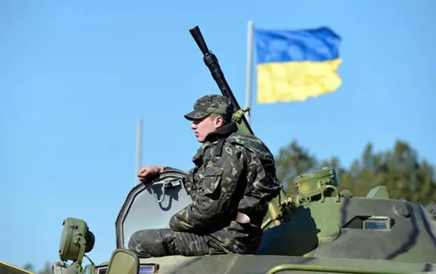 Ukraynalı hərbiçilərin təlimi başlayıb