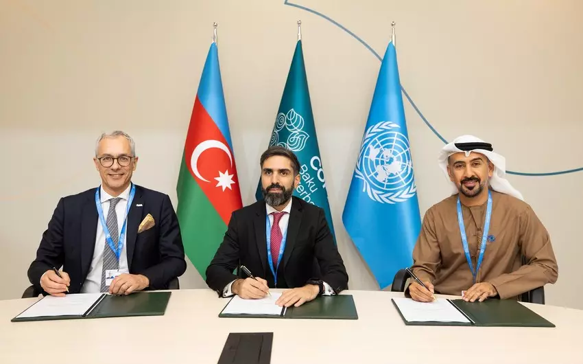 SOCAR, “Masdar” və “ACWA Power” şirkətləri arasında Anlaşma Memorandumu imzalanıb