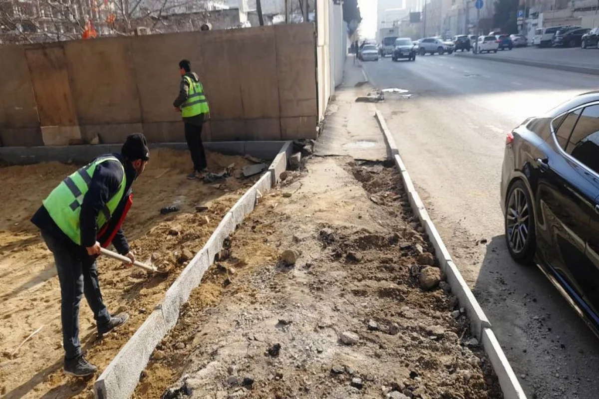 Bakıda piyada səkilərinin ləğv edilməsinə qarşı tədbirlər görülüb, qanunsuz müdaxilələr aradan qaldırılıb