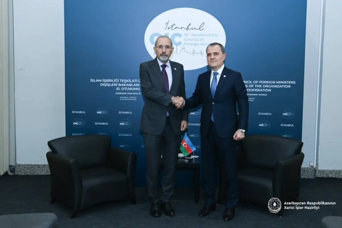 Ceyhun Bayramov iordaniyalı həmkarı ilə regional təhlükəsizliklə bağlı fikir mübadiləsi aparıb