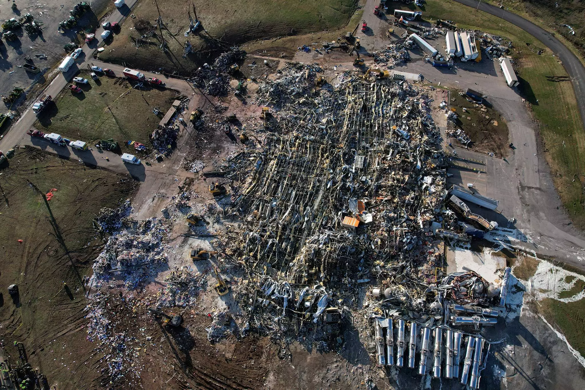 ABŞ-nin mərkəzində tornado baş verib