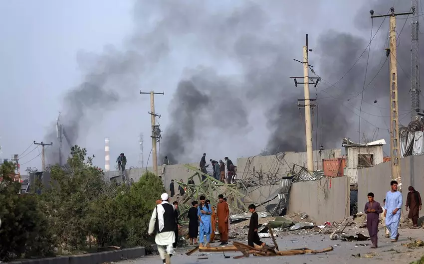 Əfqanıstanda "Taliban"ın düşərgəsinə hücum olub, ölən və yaralananlar var