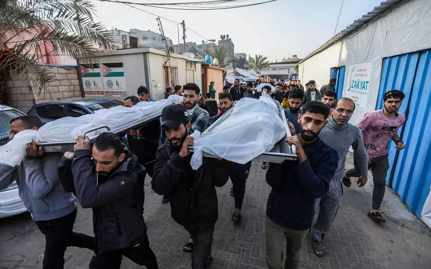 Qəzzada ölən fələstinlilərin sayı 23 357 nəfərə çatıb