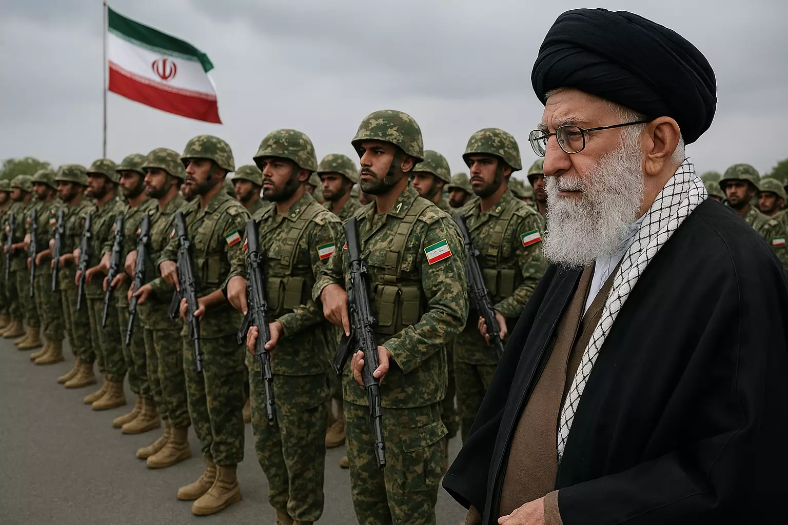 İran ordusu yüksək döyüş hazırlığı vəziyyətinə gətirilib