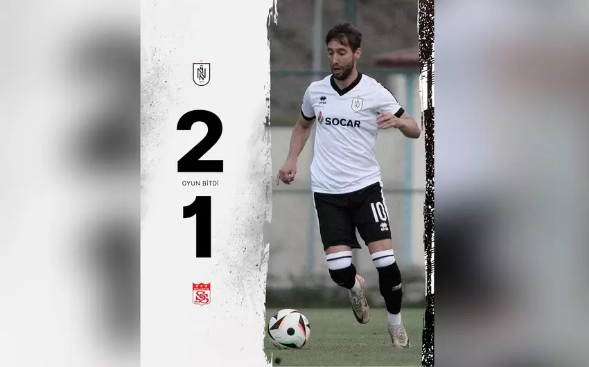 "Neftçi" Türkiyə klubuna qalib gəlib