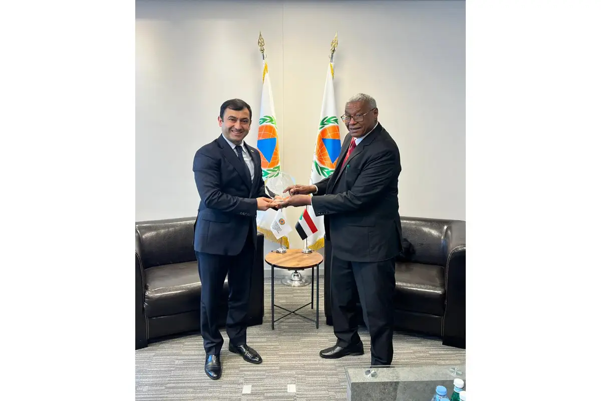 BMMT-nin Baş katibi Ərgüc Kələntərli Sudanın daxili işlər naziri ilə görüşüb