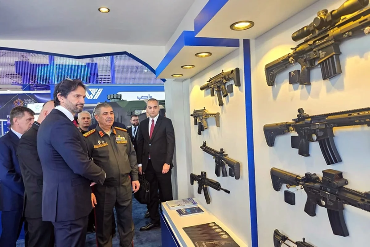 Закир Гасанов принял участие в World Defense Show