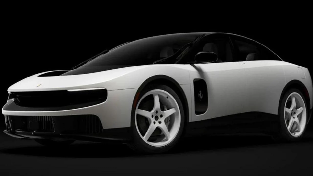 Ferrari's first electric car sells for record $40 million