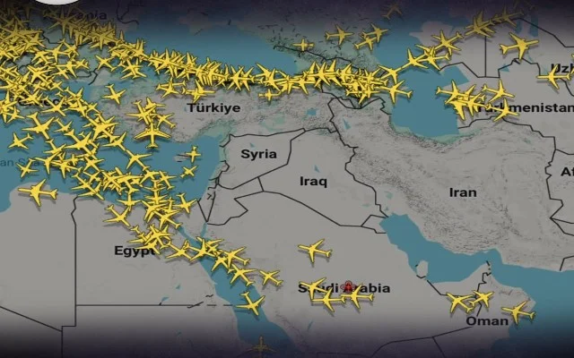 Hazırda Azərbaycan səması belə görünür