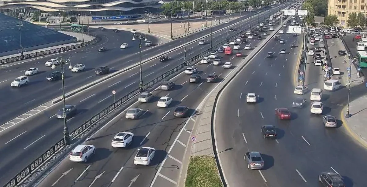 Traffic congestion reported on major Baku roads