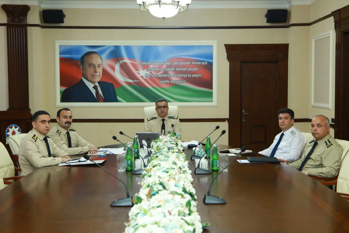 Azerbaijan's Military Prosecutor's Office reports crime rate drop