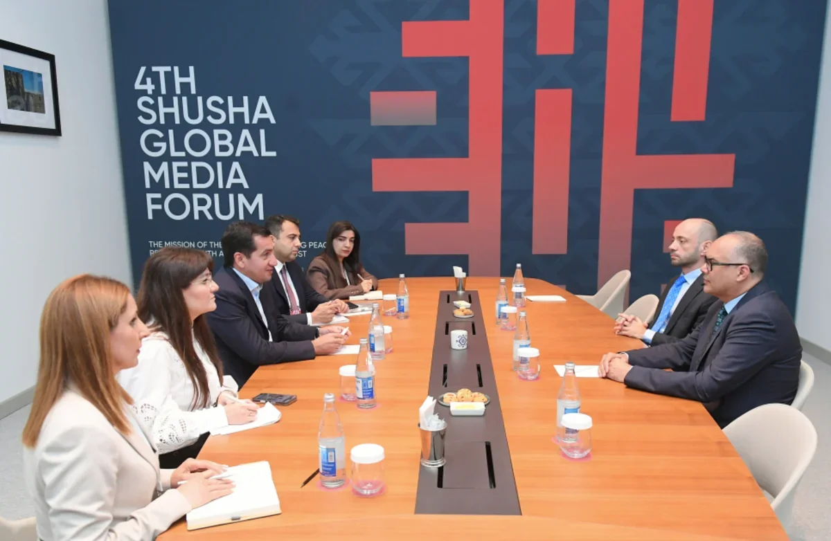 Hikmət Hacıyev Şuşada Türkiyə nümayəndə heyətini qəbul edib