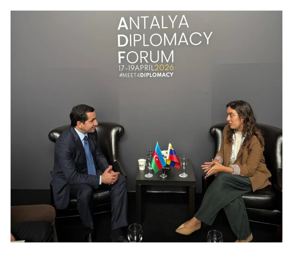 Hikmət Hacıyev Venesuelanın XİN rəhbərinin müavini ilə iki ölkə arasındakı münasibətləri müzakirə edib