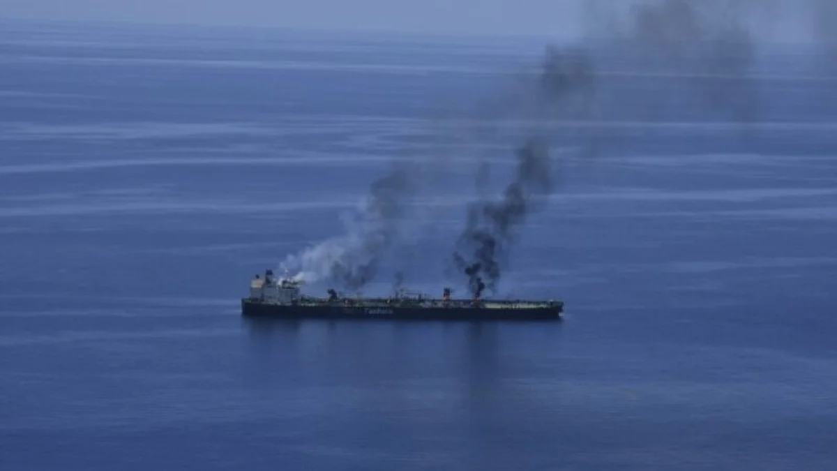 Vessel struck in Strait of Hormuz, casualties reported