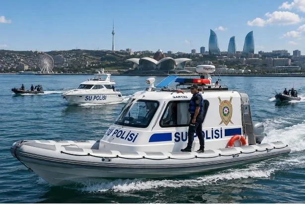 Water police conduct anti-drug operation in Hovsan