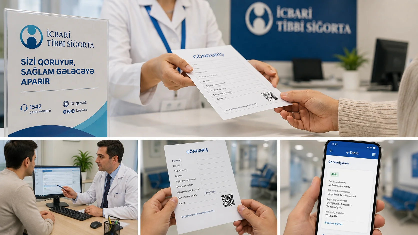 İcbari tibbi sığorta ilə göndəriş necə alınır: Addım-addım bələdçi