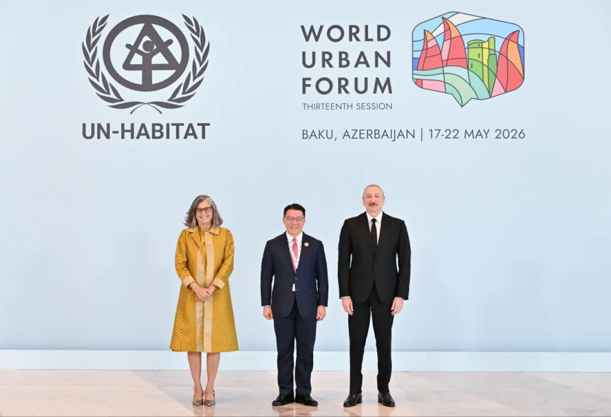 Ilham Aliyev attends World Urban Forum in Baku