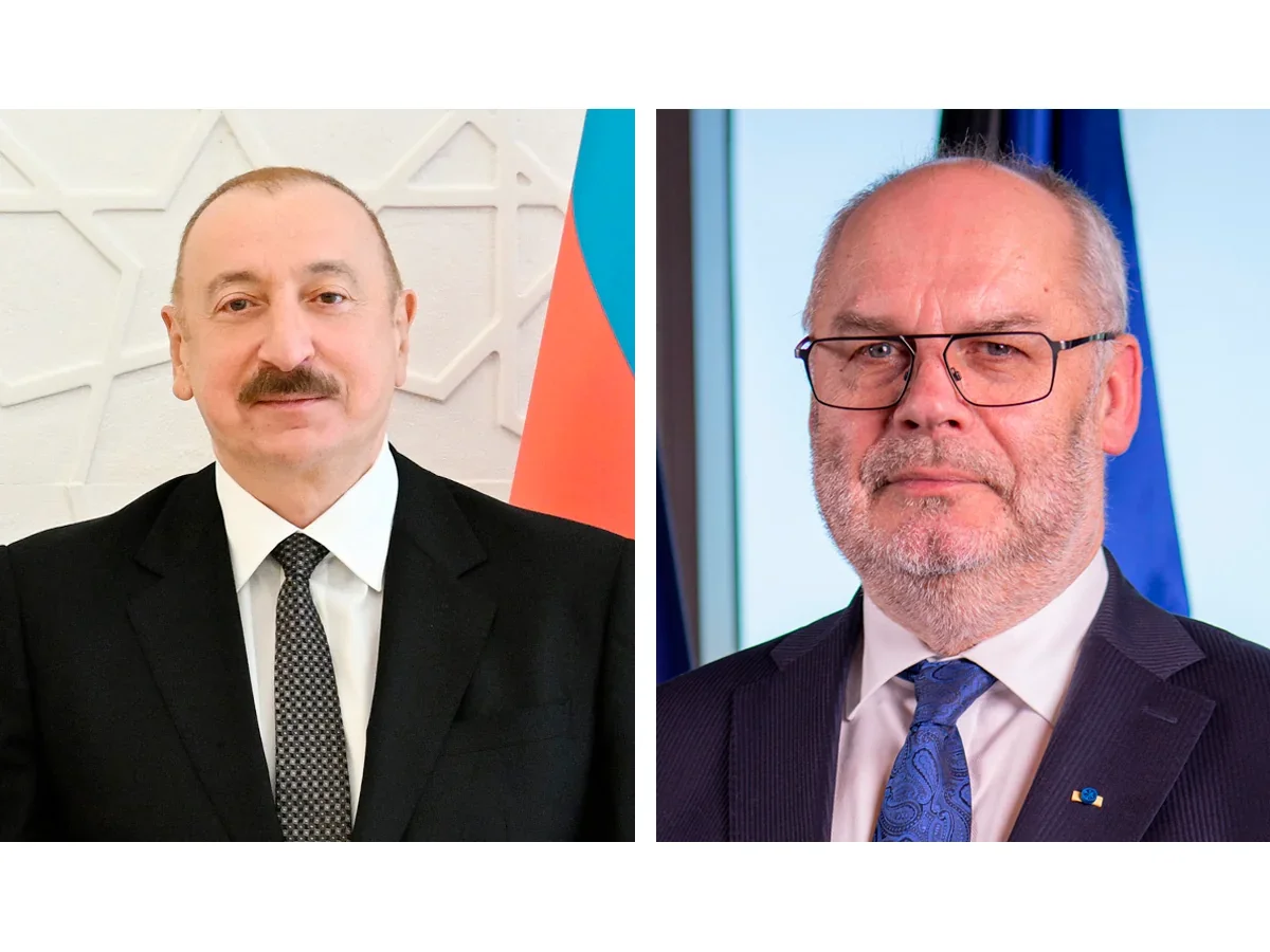 İlham Əliyev Estoniya Prezidentini təbrik etdi