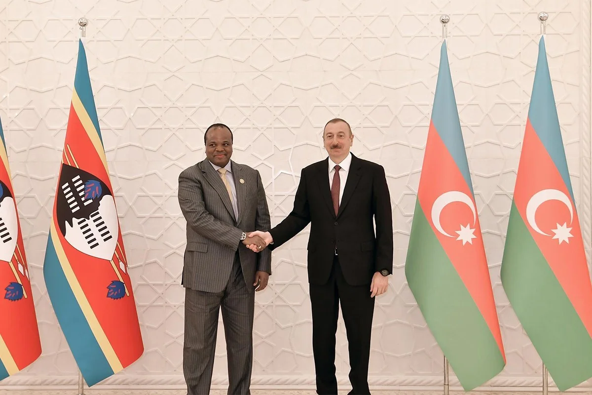 İlham Əliyev Esvatini Kralını təbrik etdi