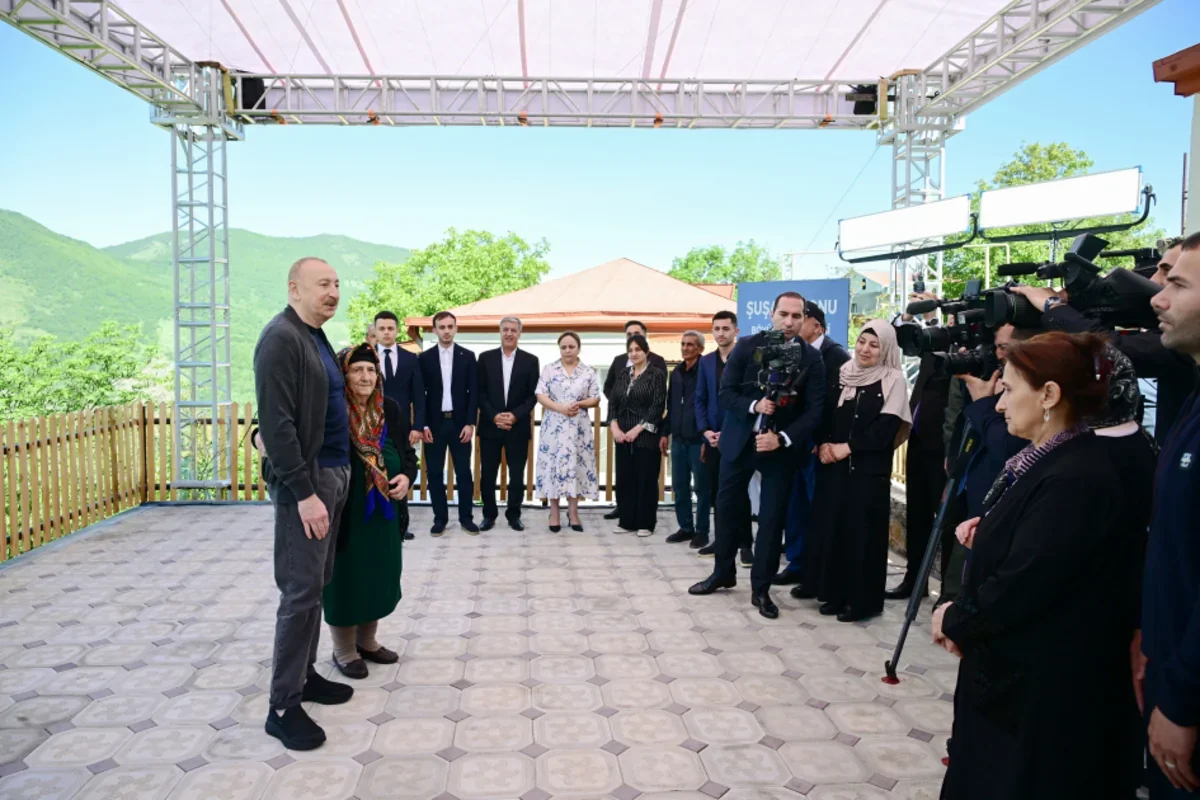 İlham Əliyev: Əzab-əziyyətə baxmayaraq, Azərbaycan xalqı əyilmədi