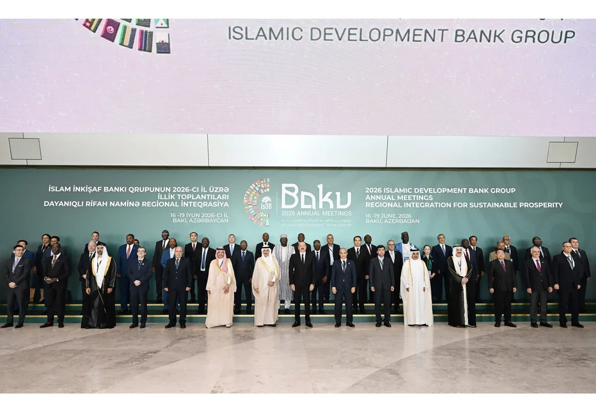 İlham Əliyev İslam İnkişaf Bankının illik toplantısına qatılıb
