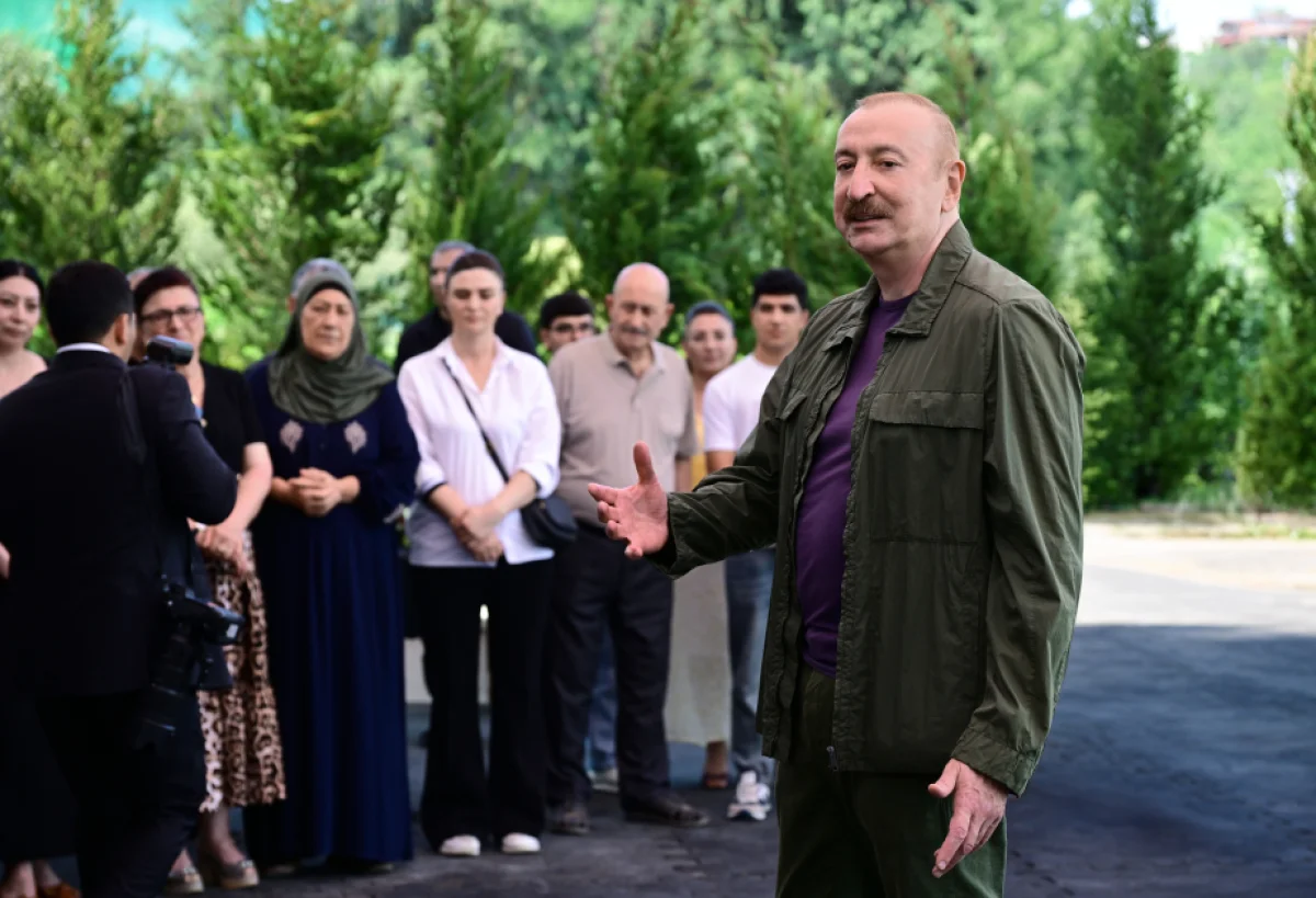 İlham Əliyev: Köçkünlərin qayıdışı bizim üçün bayramdır