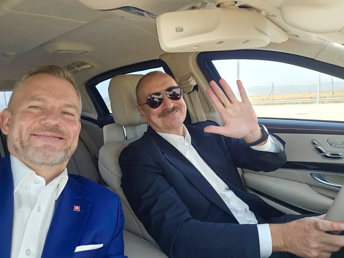 Президент Ильхам Алиев удивил словацкого коллегу жестом гостеприимства