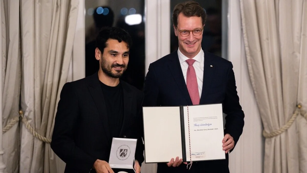 İlkay Gündoğana 2025 Mevlüde Genç medalı verildi