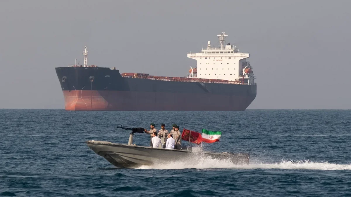Iranian Navy detains two vessels in Strait of Hormuz