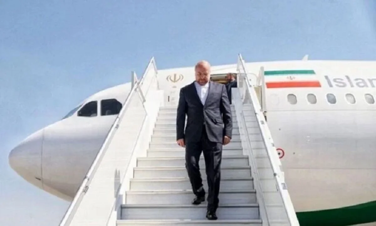 İran parlamentinin sədri Bağdadda səfərdədir