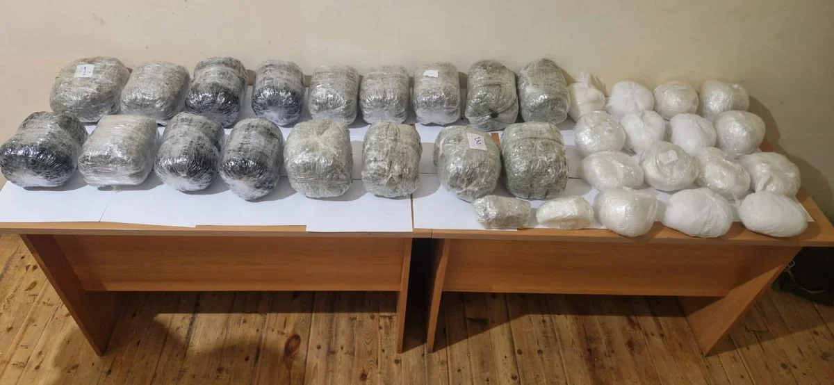 İran sərhədində silahlı atışma: 34 kq narkotik ələ keçirildi